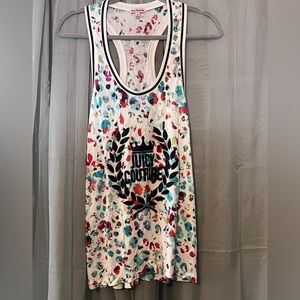 Juicy Couture size medium tank top, multicolored looks new, very soft